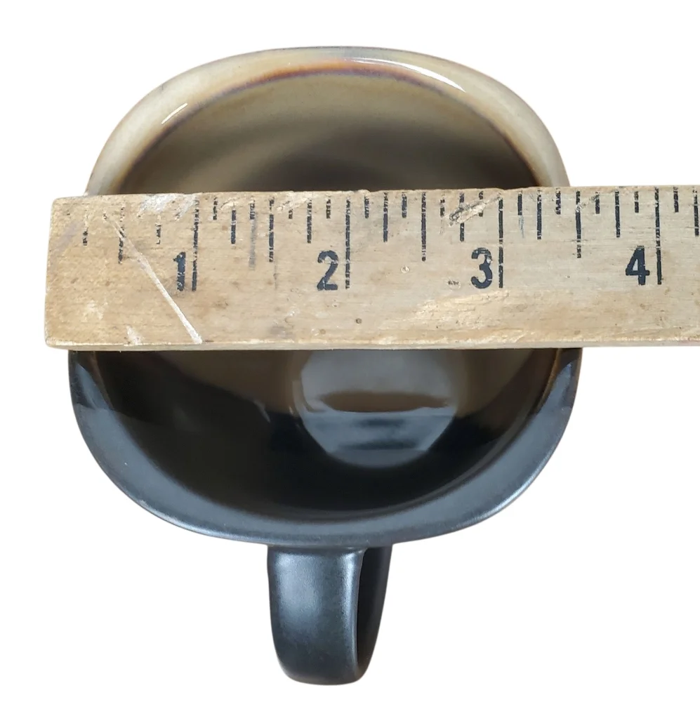 Vntg Better Homes & Gardens "Bazaar Brown" Stoneware Coffee Mug - Picture 6 of 6